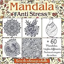 Coloriez en ligne les meilleurs coloriages & dessins adulte fleurs. Amazon Fr Livre De Coloriage Adulte Mandala Anti Stress Cahier De Coloriage 60 Mandalas Animaux Mystere Fleurs Tatouage Paysage A Colorier Avec Des Feutres Ou Des Crayons De Couleur Pour La Relaxation