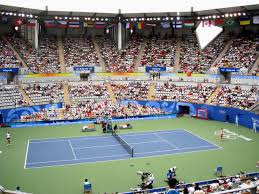 Designed by architect torben grut, it was opened in 1912, its original use was as a venue for the 1912 olympic games. File Olympic Green Tennis Centre Interior Jpg Wikipedia