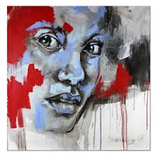 Um acrylbilder auf leinwand zu malen können sie die farben, malmittel und strukturpasten mit pinseln, bürsten, rollen und spachtel auf den bildträger übertragen. Acrylbilder Kaufen Acryl Gemalde Galerie Inspire Art