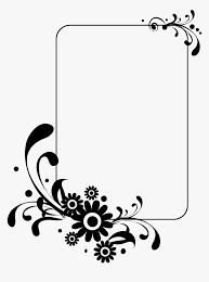 Maybe you would like to learn more about one of these? Flower Frame Clip Art Flowers Border Frame Design Black And White Hd Png Download Transparent Png Image Pngitem
