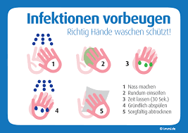 Die kostenlosen vorlagen von avery zweckform entsprechen den gesetzlichen vorgaben für verbotszeichen. Richtig Hande Waschen In 5 Schritten Kostenlos Ausdrucken