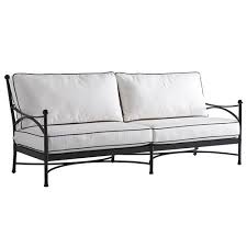Chaise loungeby tommy bahama outdoor living. Tommy Bahama Pavlova French Country White Cushion Outdoor Sofa 81 W 90 W Kathy Kuo Home