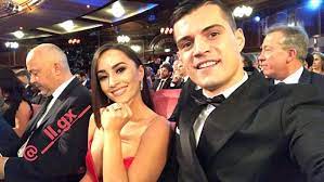 Meet granit xhaka's stunning finacee leonita lekaj. Arsenal Ar Twitter Granit Xhaka Was At The Palladium In Central London With Girlfriend Leonita Lekaj