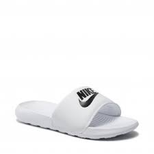 Slides NIKE - Victori One Slide CN9677 100 White/Black/White - Casual mules  - Mules - Mules and sandals - Women's shoes | efootwear.eu