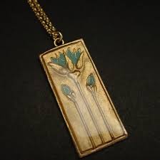 We are only egyptian, a small company with a dedication to egyptian jewelry and history. Egyptian Blue Lotus Necklace Egyptian Jewelry Ancient Etsy