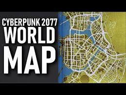 And the second is an unknown user who cleaned up the image text to make everything a little clearer. Cyberpunk 2077 World Map Revealed With Proof Of Side By Side Gameplay Shown Youtube