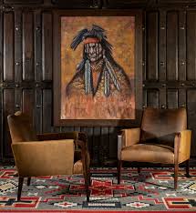 chayden leather chair leather chair painting leather hand crafted furniture