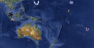 Legendary Pokemon Of The World Australia Oceania Pokemon All Legendary Pokemon Literature Art