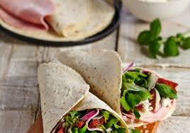 Wraps Au Jambon Fromage Frais Tomates Confites Recette Tomates Confites Recette Wrap Fromage Frais