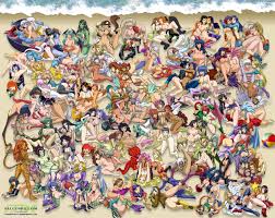 princess zelda, princess peach, morrigan aensland, felicia, raven, and 115  more (final fantasy and 49 more) drawn by palcomix 