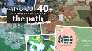 Selling flowers is a quick way to earn bells in animal crossing: Trying Out 40 Versions Of The Path Animal Crossing New Horizons Custom Design Codes Youtube