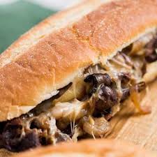 Serve with baked veggie chips. All American Cheesesteak With Horseradish Sauce The Chunky Chef