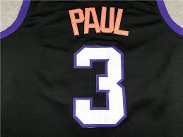 Fanatics has chris paul jerseys and gear for nba fans. Chris Paul 3 Phoenix Suns 2020 21 City Edition The Valley Black Jersey Nba Jerseys Shop