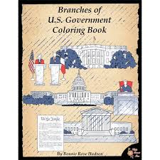 Free printable social studies, government, and history coloring worksheets. Branches Of U S Government Coloring Book Level B Or C E Book Homeschool Curriculum Fair