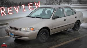 No accident or damage reported. 1999 Toyota Corolla Ce Review Youtube