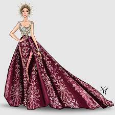 Fashion Illustrations By Armand Mehidri Blake Lively Met Gala 201 Fashion Illustration Dresses Fashion Illustration Sketches Dresses Fashion Drawing Dresses