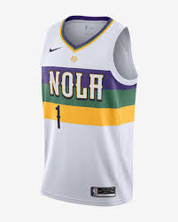 City Edition Swingman New Orleans Pelicans Mens Nike Nba Connected Jersey