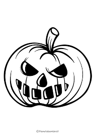 60 Disegni Di Zucche Di Halloween Da Colorare Zucca Halloween Halloween Disegni