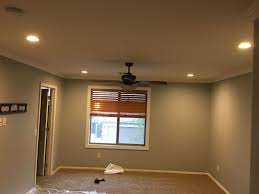The recessed lighting company's teams have been specializing in recessed lighting installation for over a decade. 4 6 Inch 2700k Led S Installed Installed Tv Outlet And Cable For Wall Mounted Tv Framed Window With 3 1 2 T Recessed Lighting Trim Recessed Lighting Lighting
