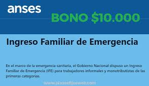 ¿cuánto es el ingreso familiar de emergencia? Ingreso Familiar De Emergencia Desde Hoy Pueden Anotarse Para Cobrar