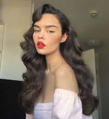 Wedding Hairstyles Vintage Bangs Fringes 54 Ideas For 2019 Curls For Long Hair Vintage Hairstyles Vintage Wedding Hair