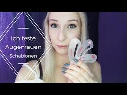 Maybe you would like to learn more about one of these? Ich Teste Augenbrauen Schablonen Von Rival De Young Youtube