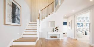 The organization of the interior of the closet is a key element to a smaller bedroom. Double Storey Stairs Designs House Storey