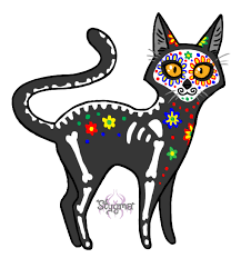 Personalize it with photos & text or purchase as is! Day Of The Dead Kitty By Stygma On Deviantart