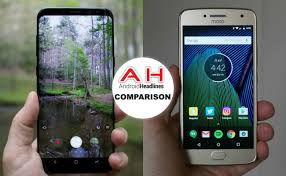 Phone Comparisons Samsung Galaxy S8 Vs Moto G5 Plus