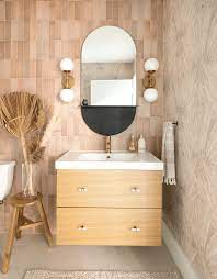 Without a shower in place to run the risk of extra moisture, hardwood floors are a welcome addition to a powder room design. 20 Beautiful Powder Room Decor Design Ideas Worth Trying Asap