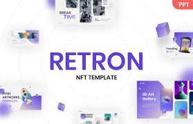 Retron Nft Modern Powerpoint Template Templatemonster