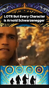 LOTR But Every Character is Arnold Schwarzenegger #lotr #Comedy #lotrmemes 