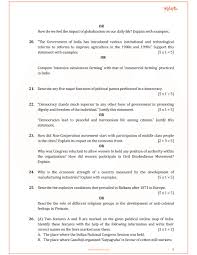 Previous Year Social Science Question Paper For Cbse Class 10 2018 Question Paper Science Questions This Or That Questions