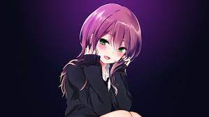 Purple has long been a symbol of both quality and of the aristocracy, meaning our purple haired heroines are often likely to be in high positions from the moment we meet them. Hd Wallpaper Anime Anime Girls Long Hair Purple Hair Green Eyes Wallpaper Flare