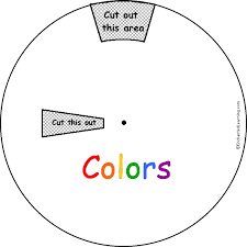 Help your curious third grader construct a dazzling spinning wheel that will teach him about the science behind colors while providing some silly entertainment! Colors Word Wheel Top Printable Worksheet Enchantedlearning Com