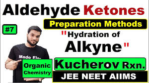 Siyavula's open physical sciences grade 12 textbook, chapter 7 on rate and extent of reaction earlier it was mentioned that it is the collision of particles that causes reactions to occur and that only. L 7 Kucherov Rxn Aldehyde Prep From Hydration Of Alkynes Neet Iit Jee By Arvind Arora Youtube