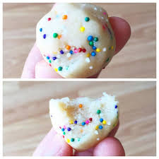 Birthday Cake Protein Shake Birthday Cake Batter Protein Truffles High In Protein Gluten Free Clean Paleo Protein Snacks Cake Batter Protein Protein Desserts