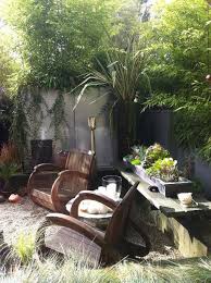 Modern Tropical Courtyard Tropical Landscape Vancouver Glenna Partridge Garden Design Tropical Backyard Landscaping Backyard Backyard Landscaping