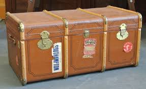 Over 20 years of experience to give you great deals on quality home products and more. Vintage Wood And Brass Trimmed Steamer Trunk With Cunard Luggage Tag Vintage Luggage Trunks Vintage Trunks