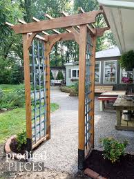 They will bring prestige and elegance to your garden for a lifetime to come. Diy Garden Arbor With Faux Patina Build Plans Prodigal Pieces
