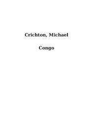 Hartă oraș și densitatea populației africa. Calameo Congo Crichton Michael