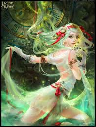 Inula Loved By Time Ii Yu Han Chen Scifi Fantasy Art Digital Art Fantasy Cute Girl Illustration
