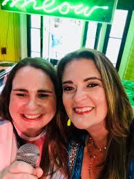 Peter Goss with June Goss and us 5 children at the top waving 😊