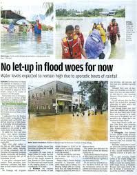 Kalau korang tengok gambar lagi satu kat bawah ni, sebijik macam kelantan kan? Banjir Di Kelantan 2014