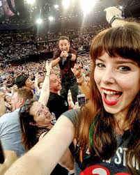 Best fan selfie with springsteen at concert