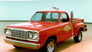 Image result for Impact Red 1982 Dodge Truck