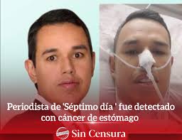 Pais|| Periodista de 'Séptimo Día' debió ser intervenido luego que se le  detectara cáncer de estómago "No me puedo dejar vencer de este bicho , Dios  està conmigo" 🌐🔻 El periodista Diego