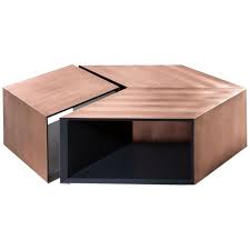 Tweet share google+ pinterest alpha coffee table. Decastelli Alpha Modular Coffee Table In Copper By Martinelli Venezia For Sale At 1stdibs