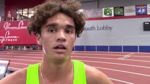 Peyton Woodward HS Boys 1000m Champion