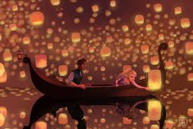 At Last I See The Light Tangled Lanterns Scene Tangled Lanterns Disney Fan Art